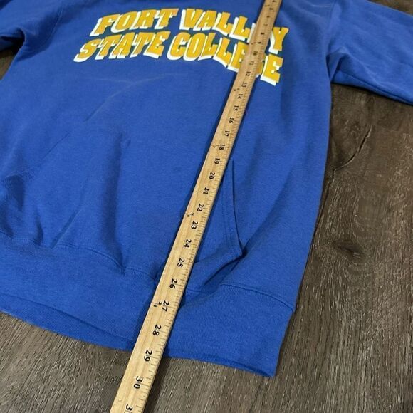 Vintage Fort Valley State College Men’s Hoodie Sweater Eagle Sportswear USA XL - Picture 8 of 8